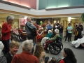 JHJC visits the St John's Health nursing home on Christmas Day to help staff
